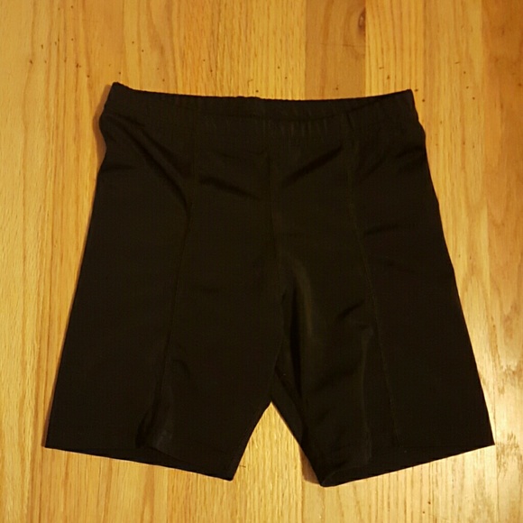 Black spandex shorts