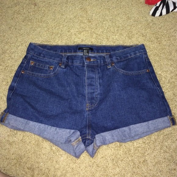 Forever 21 high waisted shorts