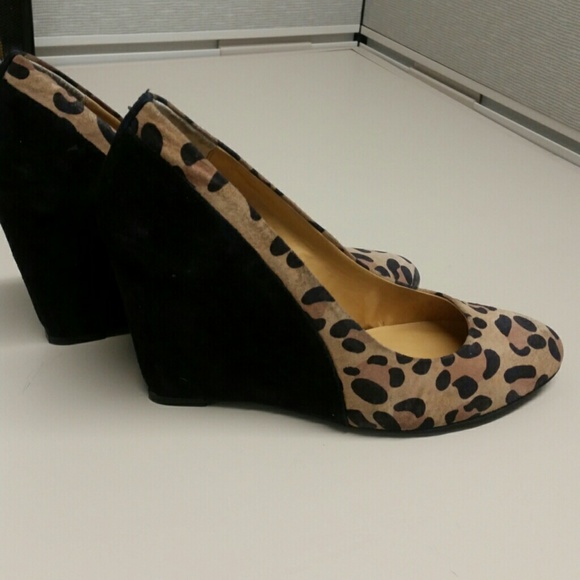 Leopard Audrey Brooke Wedges