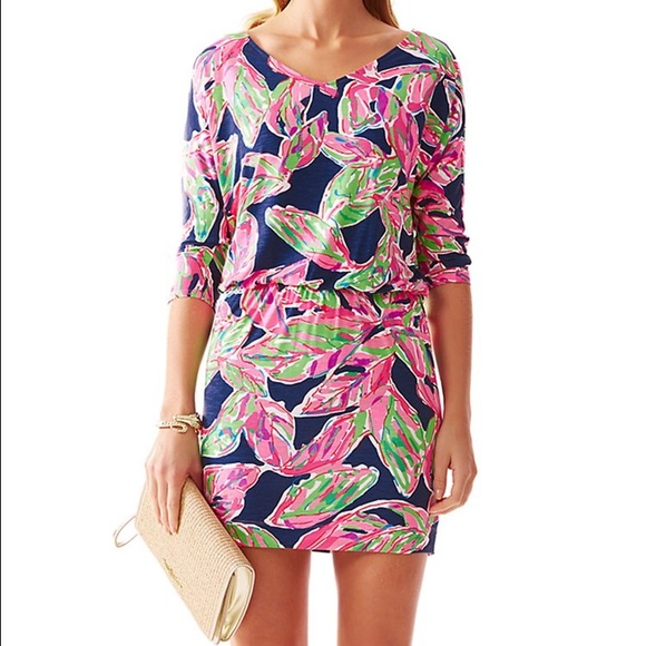 Lilly Pulitzer Dresses & Skirts - Lilly Pulitzer Cara Dolman Dress Size XS