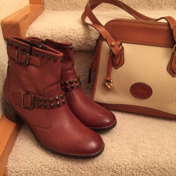 💝 PAUL GREEN ANKLE BOOTS. EUROPEAN CRAFTED BRITISH TAN SZ: 38–7.5 NEW IN BOX