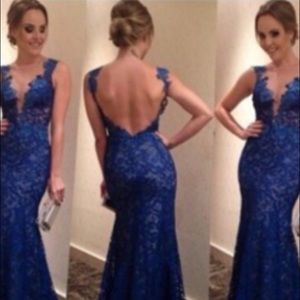 Blue dress size 6