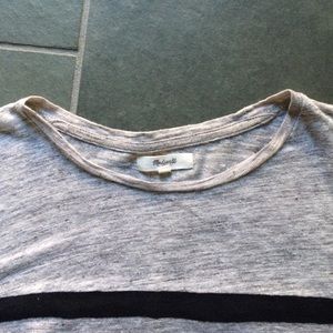Madewell Tops - Striped linen Madewell tee Madewell Tops - Striped linen Madewell tee
