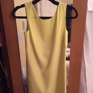 BCBG yellow/chartreuse Dress
