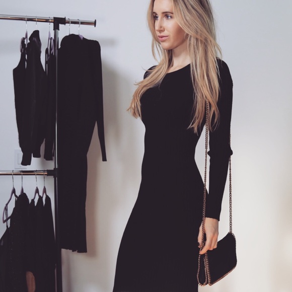 Boutique Dresses & Skirts - 🆕Black Sweater Midi Dress