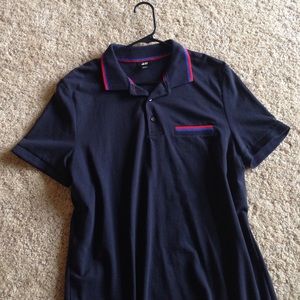 Mens polo short sleeved shirt