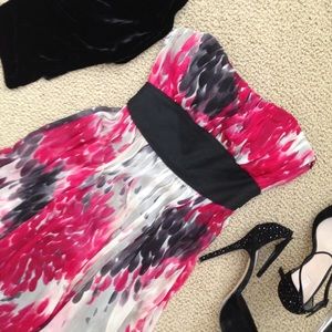 Stunning Silk Zara Multi Print Dress