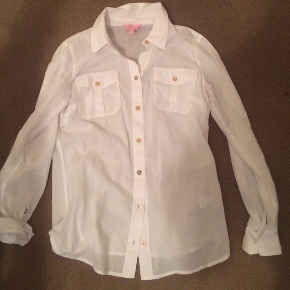 Euc Lilly Pulirzer cruiser shirt
