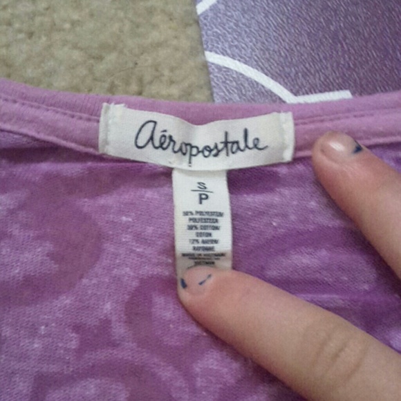 aeropostale pink half sleeve shirt - Picture 3 of 3