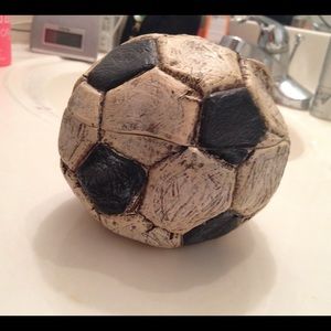 Jewelry soccer ball holder