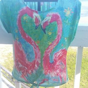 Leoma Lovegrove lite knit cotton top.