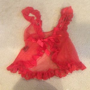 Lace/Sheer Lingerie Top