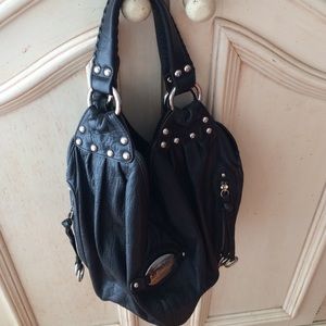 Slouchy black B.Makowsky bag