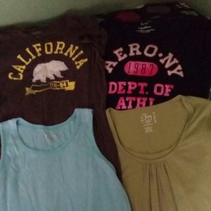 4 shirt lot