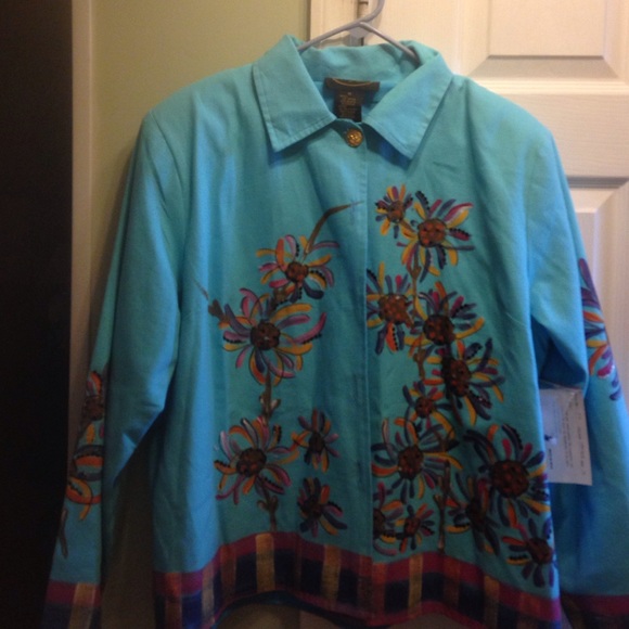 Alex Kim jacket with sequin detail. NWT. Size 1x. - Picture 1 of 1