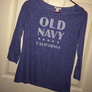 Comfy old navy quarter sleeve shirt