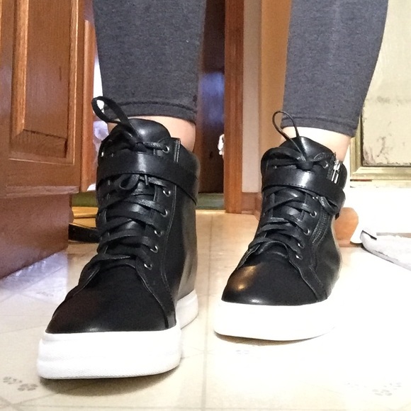 High top sneakers