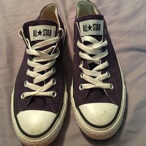 Converse, dark purple, size 7