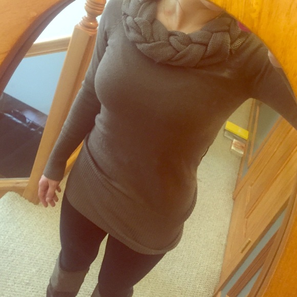 Braided Sweater Dress