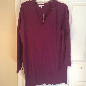 FINAL PRICE!! New York & Co. Tunic Sweater Hoodie