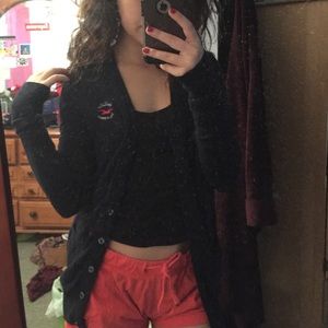 Hollister cardigan XS dark blue