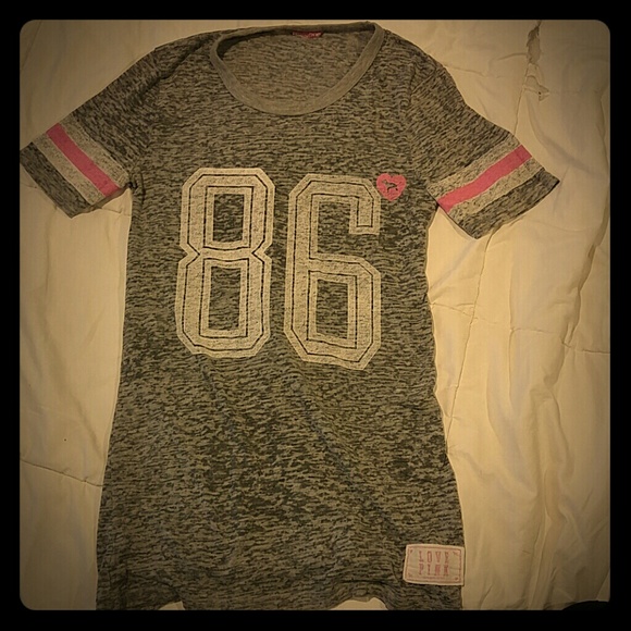 Victoria Secret grey tee