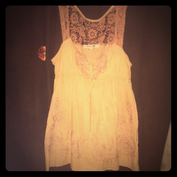 Lace floral top