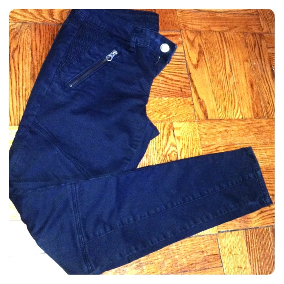 Moto style jean