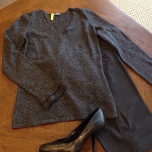 Grey cashmere sweater