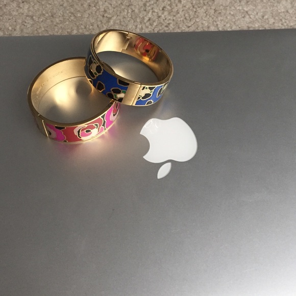Two Kate Spade Double Wide Bangles