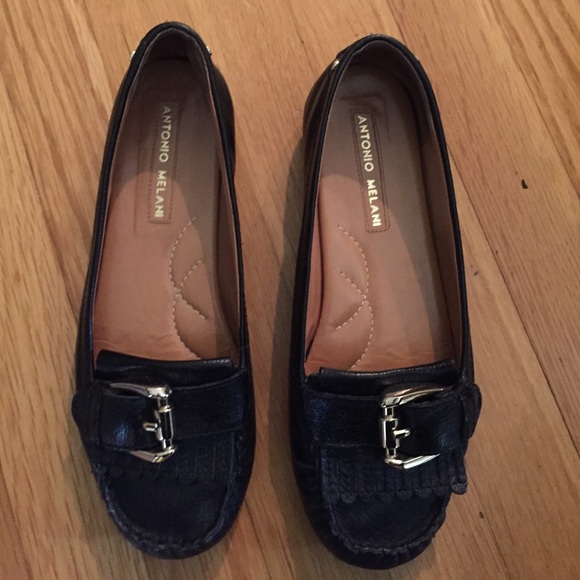 Antonio Melani leather flats. Size 8.5