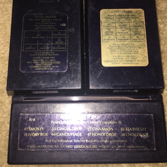 Estée Lauder eyeshadow bundle of 3 compacts - Picture 4 of 4