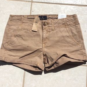 American Eagle Khaki Shorts