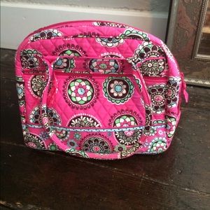 Vera Bradley Pink Cupcake Bowling Bag