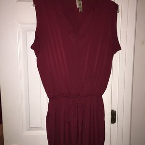 🎉one day sale🎉Burgundy jumpsuit