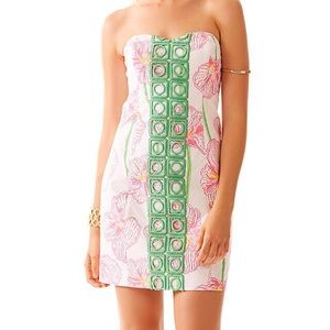 NWT Lilly Pulitzer size 2 strapless dress. OBO.