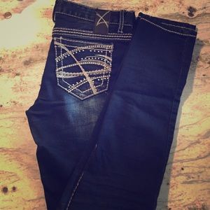 Amethyst Skinny Jeans (dark denim)