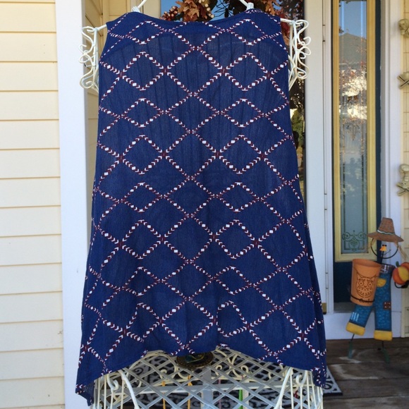 NWT Free People Sleeveless Printed Trapeze Tank - Picture 4 of 4