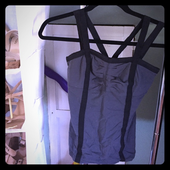 Sexy Lululemon strappy workout tank