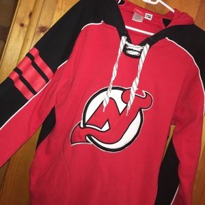 NHL New Jersey Devils Mens Hoodie