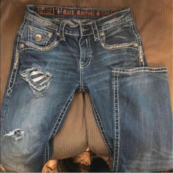 SOLD Men's Rock Revival boot - Picture 2 of 4