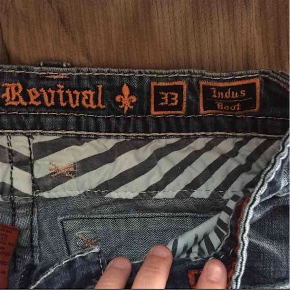 SOLD Men's Rock Revival boot - Picture 3 of 4