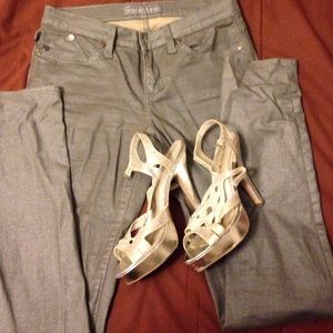 Rock & Republic silver skinny jeans
