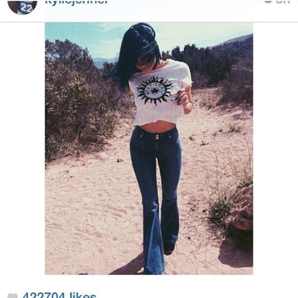 Kendall & Kylie X PacSun High Waisted Braid Jeans