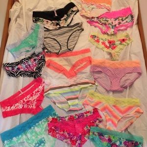 Victoria Secret and PINK unused underwear