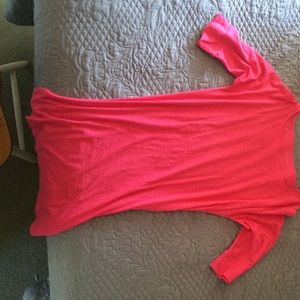 Lilly Pulitzer coral t-shirt dress NEVER WORN