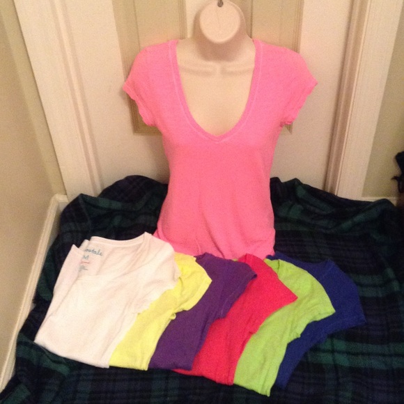 7 Aeropostale Vneck Shirts