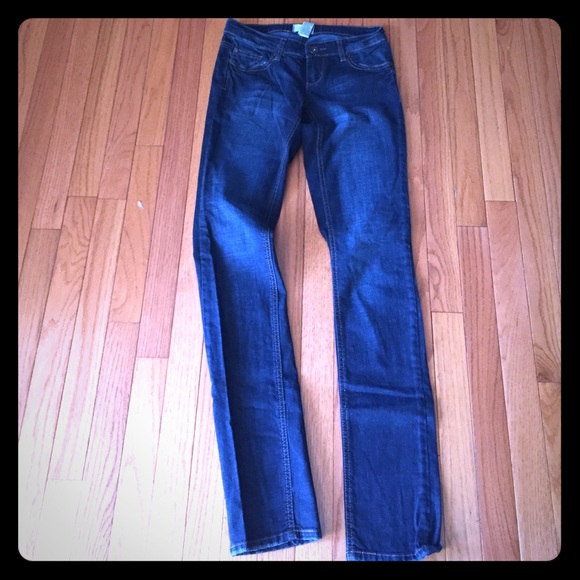 Dark, Straight leg Jeans