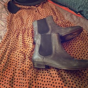 BDG Urban Outfitters slip on ankle boots.