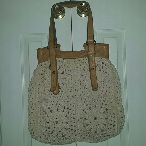 Crochet Lucky Brand Tote